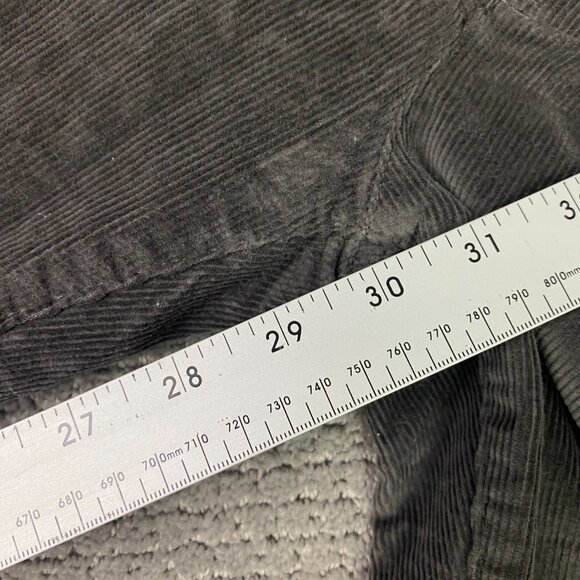 Fat Face Corduroy Pants Chinos Men's 32 R Measures 34 x 30 Slate Gray Cotton - Picture 11 of 11